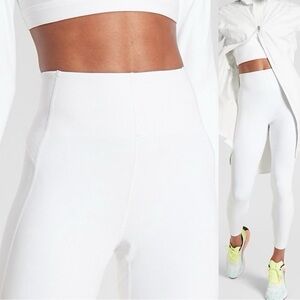 Athleta - Stay Fly Reflective 7/8 Tight Leggings 531774 | White | Size S